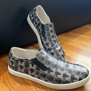 Dolce & Gabbana Owl Print Slip Ons
